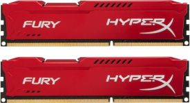 Kingston 2x8GB 1866MHz DDR3 CL10 DIMM HyperX Fury Red Series