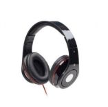 Gembird słuchawki stereofoniczne DETROIT, Mini Jack, black, 1.5m
