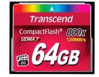 Transcend karta pamięci 64GB Compact Flash 800x