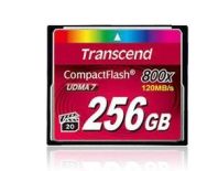 Transcend karta pamięci 256GB Compact Flash 800x