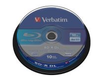 Verbatim BluRay BD-R DUAL LAYER [ Spindle 10, 50 GB , 6x
