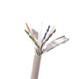 Linkbasic kabel instalacyjny skrętka FTP kat. 6, drut 305m, 100% miedź, szpula