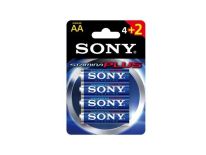 Sony Bateria alkaliczna Sony Stamina Plus LR6 AA (4+2szt blister)