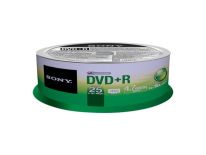 Sony DVD+R 4,7 GB , 16x [cake 25 szt.]