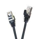 Digitalbox patchcord RJ45 kat.5e FTP 20m czarny