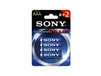 Sony Bateria alkaliczna Sony Stamina Plus LR3 AAA (4+2szt blister)