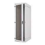 Triton Szafy RDE-42-A81-CCX-A1 (42U; 19''; 1970mm / 800mm / 1000 mm; stojąca; Otwierane Szklane; 1800 kg; kolor jasnoszary)