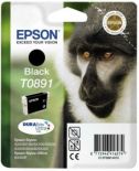 Epson Tusz T0891 black DURABrite , 5.8ml , Stylus S20/SX100/SX105/SX200/SX205...