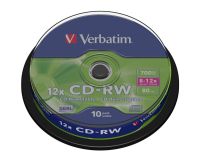 Verbatim CD-RW [ cake box 10 , 700MB , 12x ]