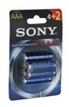Sony Bateria LR3 AAA (4+2SZT BLISTER) STAMINA PLUS