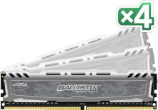 Crucial Ballistix Sport LT 4x8GB 2400MHz DDR4 CL16 UDIMM 1.2V