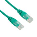 4World kabel krosowy RJ45 (bez osłonki, Cat. 5e UTP, 1.8m, zielony, retail)