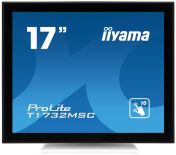 iiyama Monitor IIyama T1732MSC-W1X 17inch, TN touchscreen, SXGA, VGA, DVI-D, USB