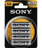 Sony Baterie cynkowe Sony R6 x 4 szt. , blister