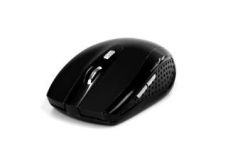 Media-Tech RATON PRO - Bezprzewodowa mysz optyczna, 1200 cpi, 5 przycisków, kolor czarny