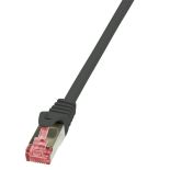LogiLink Patchcord Cat.6 S/FTP PIMF PrimeLine 1,5m, czarny