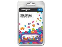 Integral pamięć USB Xpression 16GB USB 2.0 - Puzzle