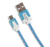 Media-Tech MICRO USB CABLE - Kabel zasilający oraz transmisyjny do urządzeń mobilnych,