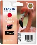 Epson tusz T0877 red Retail Pack BLISTER (Stylus Photo R1900)