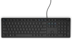 Dell Keyboard : US-Euro (Qwerty) KB216 Quietkey USB, black