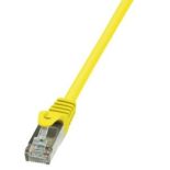LogiLink Patchcord CAT 6 F/UTP EconLine 0,5m żółty