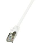 LogiLink Patchcord CAT 6 F/UTP EconLine 0,5m biały