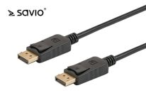 Elmak SAVIO CL-85 Kabel DisplayPort M - DisplayPort M, pozłacane końcówki, 1.8m