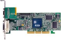Matrox Millennium G550 32MB (DDR, DualHead, AGP, retail)