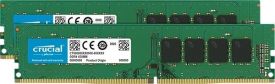 Crucial 2x4GB 2400MHz DDR4 CL17 Unbuffered DIMM
