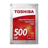 Toshiba Dysk twardy Toshiba P300, 3.5'', 500GB, SATA/600, 7200RPM, 64MB cache