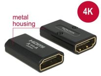 DeLOCK adapter HDMI(F)->HDMI(F) High Speed HDMI Ethernet 4k