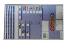 Koperty zleceniowe do zdjęć niebieskie 1000 szt