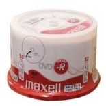 Maxell plyta DVD-R 4,7GB 16x cake 50 Printable