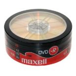 Maxell plyta DVD-R 4,7 16x szpindel 25