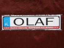OLAF - TABLICZKA