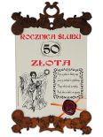 DYPLOM 50 ROCZNICA ŚLUBU SP