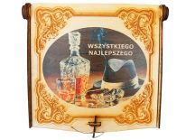 SKRZYNKA Z GRAWEREM I NADRUKIEM WSZYSTKIEGO NAJLEPSZEGO DO WHISKY