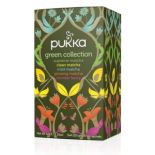 Herbata MIX Green Collection BIO, Pukka, 20 saszetek