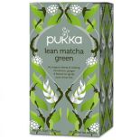 Pukka Lean Matcha Green BIO ( fenkuł, imbir, cynamon, owoc Triphala ) 20 sasz. Pukka