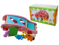 SORTER DREWNIANY AUTO ZWIERZĘTA 27CM E0651 EMAJ