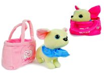 PIESEK CHA CHA W TORBIE CIUŁAŁA  26CM E0576 EMAJ