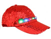 KASZKIETKA ŚWIECĄCA KAPELUSZ CZAPKA IMPREZA EAMJ