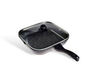PATELNIA GRILLOWA Z MARMURKOWĄ POWŁOKĄ EDENBERG