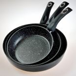 ZESTAW PATELNI Z POWŁOKĄ MARMURKOWĄ EDENBERG.