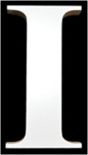 Litera dekoracyjna 10 cm - I
