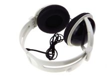 Słuchawki BIAŁO-CZARNE w białym kartoniku