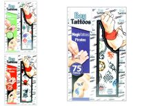 Tatuaże chłopięce mix wzorów kpl 75 szt - 1 blister