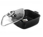 BRYTFANNA / GARNEK GRANITOWY 2L 20CM KiNGHOFF KH-3968