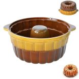 FORMA NA BABKE 24cm Z CERAMIKI GLAZUROWANEJ ORION