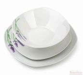 KOMPLET OBIADOWY 18-ele LAWENDA MONDEX HTTB2706